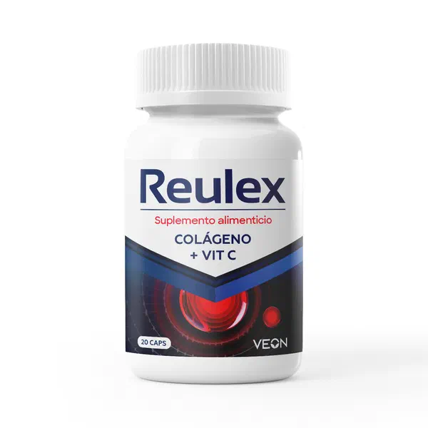 Envase de REULEX, 20 cápsulas
