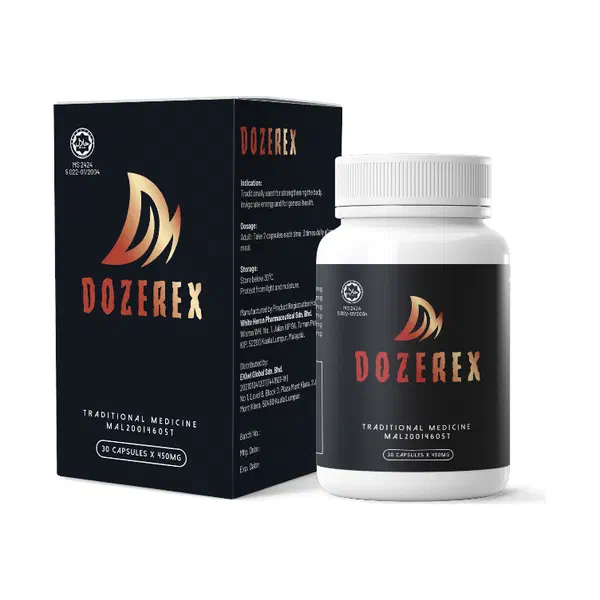 Pack of Dozerex, 30 capsules de 450 mg