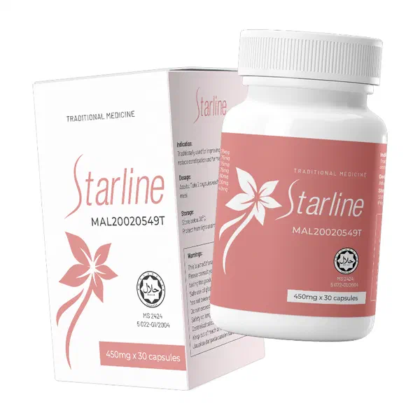 Pack of Starline, 30 capsules of 450 mg