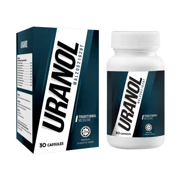 Pack of Uranol, 30 capsules de 450 mg