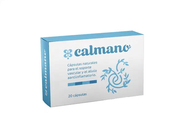 Envase de Calmano cápsulas, 20 cápsulas