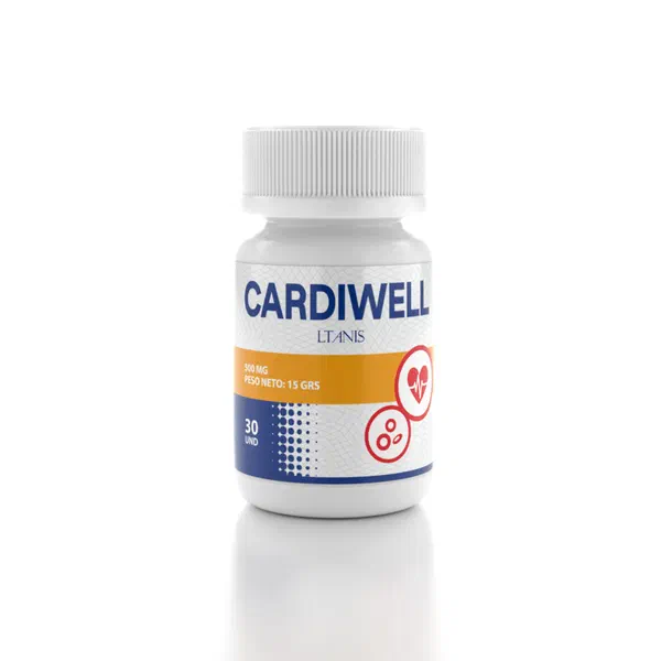 Envase de Cardiwell, 30 comprimidos