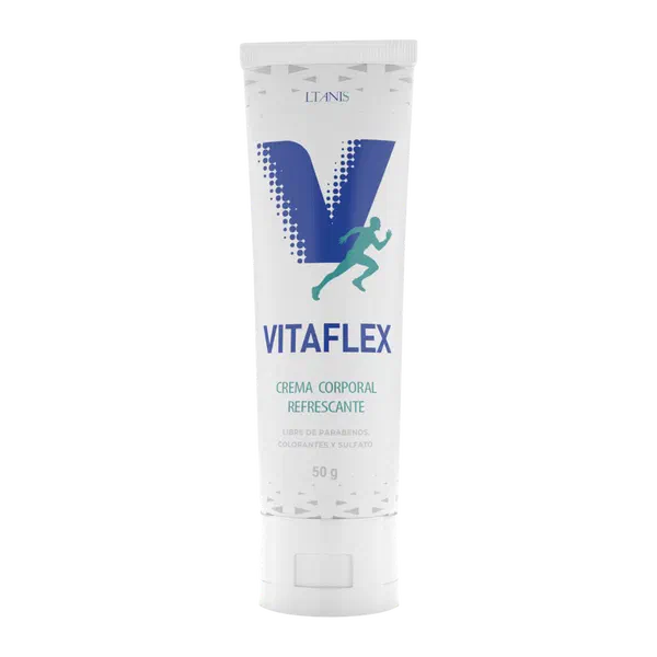 Envase de Vitaflex, crema de 50 g