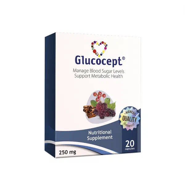 Pack of Glucocept, 20 capsules