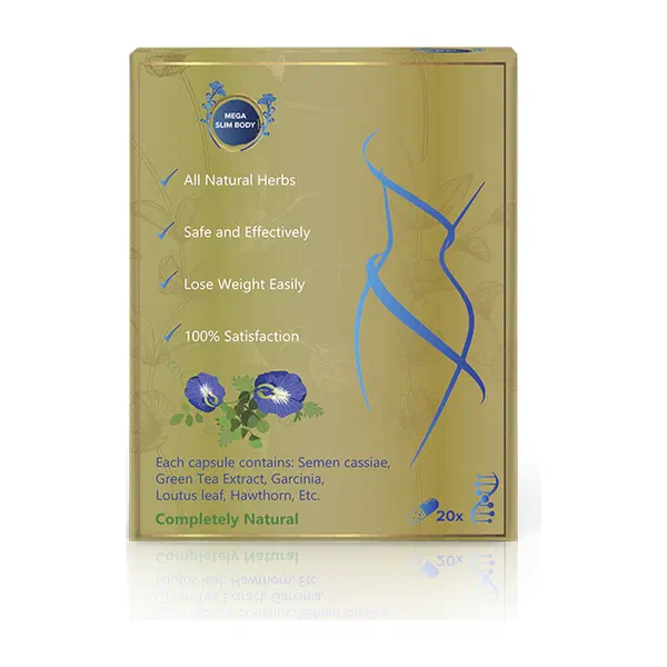 Pack of MegaSlim Body, 20 capsules
