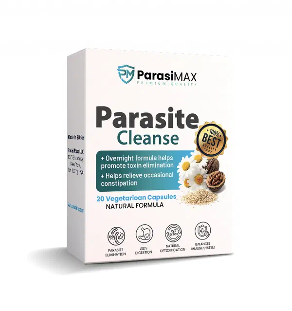Pack of ParasiMAX, 20 capsules