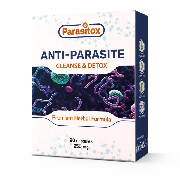 Pack of Parasitox, 20 capsules
