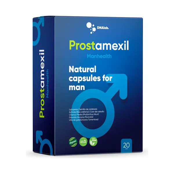 Pack of Prostamexil, 20 capsules
