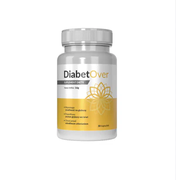Opakowanie produktu DiabetOver, 30 kapsułek