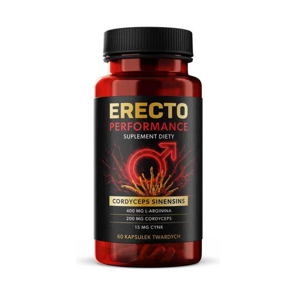 Opakowanie produktu Erecto Performance, 60 kapsułek