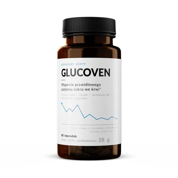 Opakowanie produktu Glucoven, 60 kapsułek