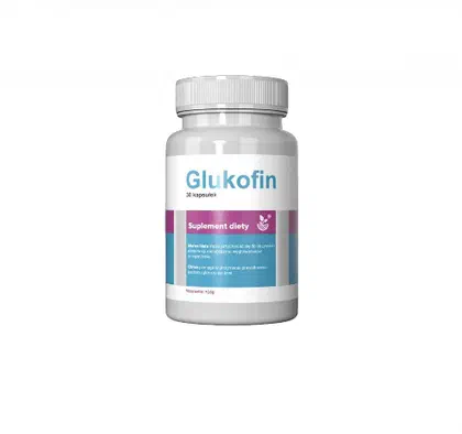 Opakowanie produktu Glukofin, 30 kapsułek