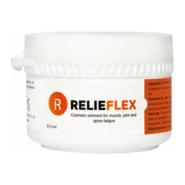 Opakowanie produktu RelieFlex, balsam, 37,5 ml