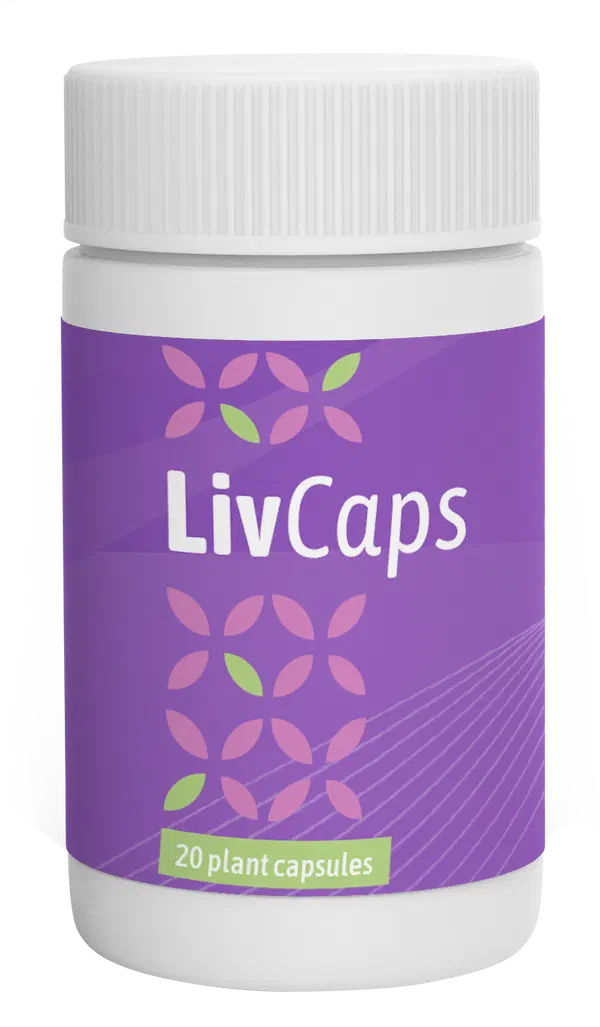 Embalaža izdelka Liv Caps, 20 kapsul