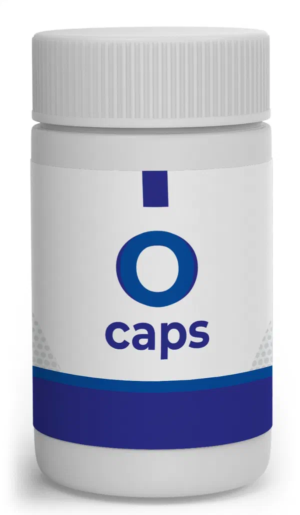 Embalaža izdelka O Caps, kapsule