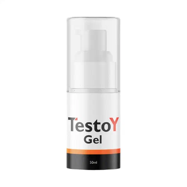 Embalaža izdelka TestoY GEL, gel, 50 ml