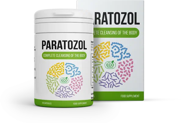 Balenie produktu Paratozol, 20 kapsúl