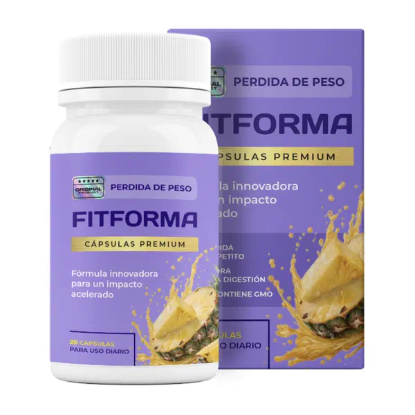 Envase de FitForma, 20 cápsulas