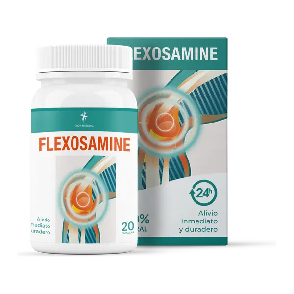 Envase de Flexosamine Caps, 20 cápsulas