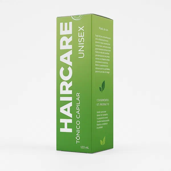 Envase de HairCare Gel, loción de 120 mL