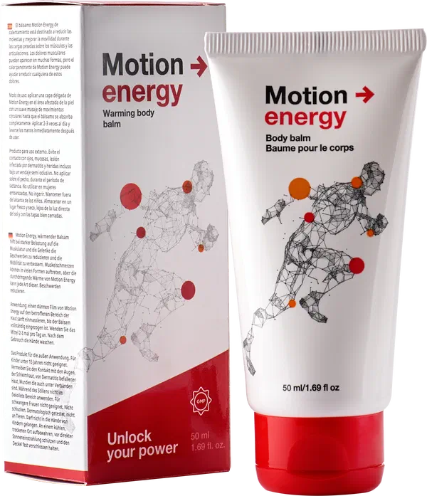 Envase de Motion Energy, crema de 50 ml / 1.69 fl oz