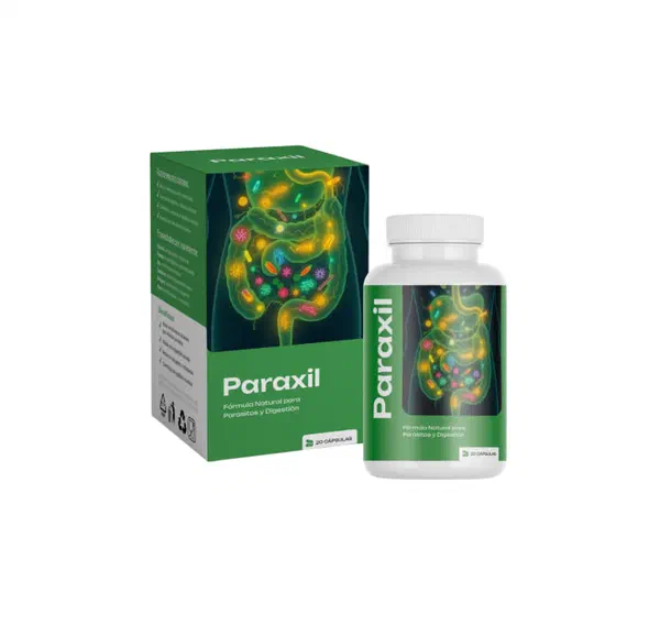 Envase de Paraxil, 30 cápsulas