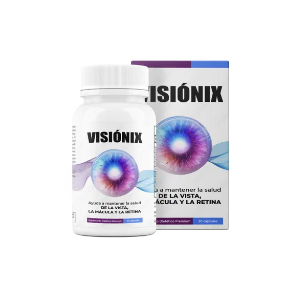 Envase de Visionix, 20 cápsulas