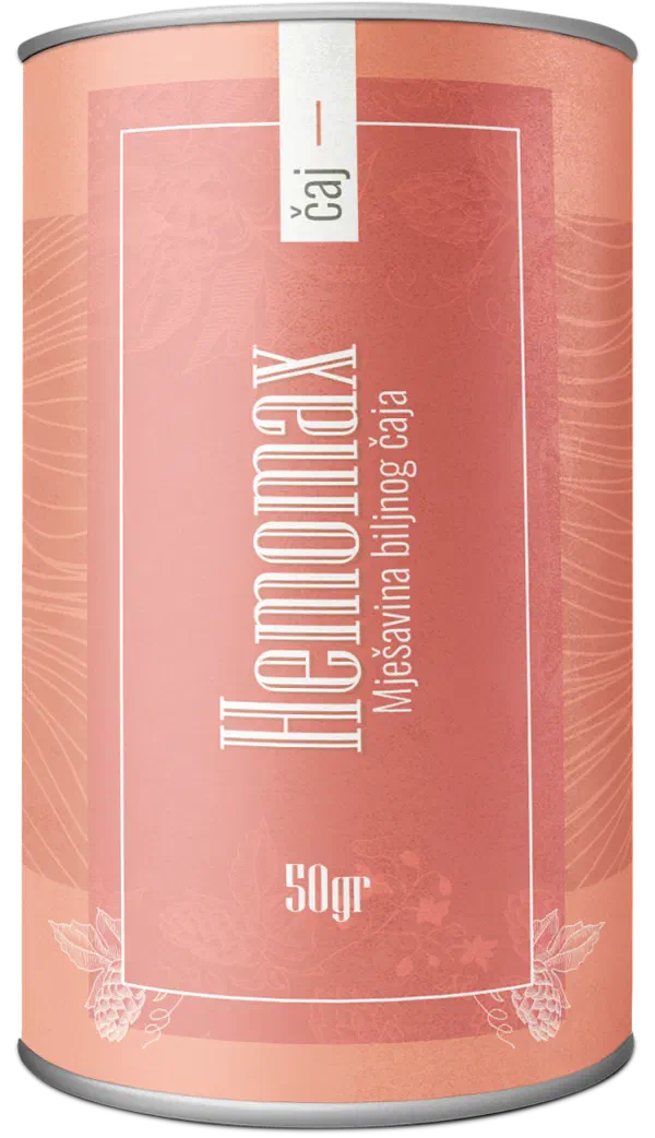 Paketimi i Hemomax, çaj bimor, 50 g
